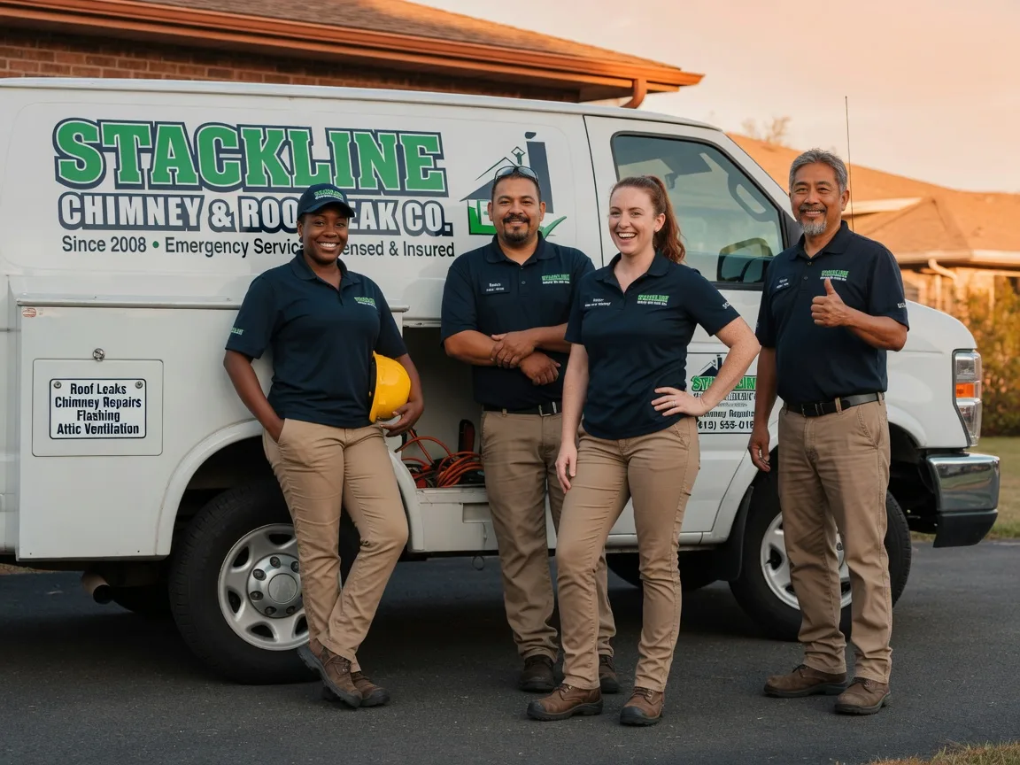 Chimney flashing repair company in Garber, IA